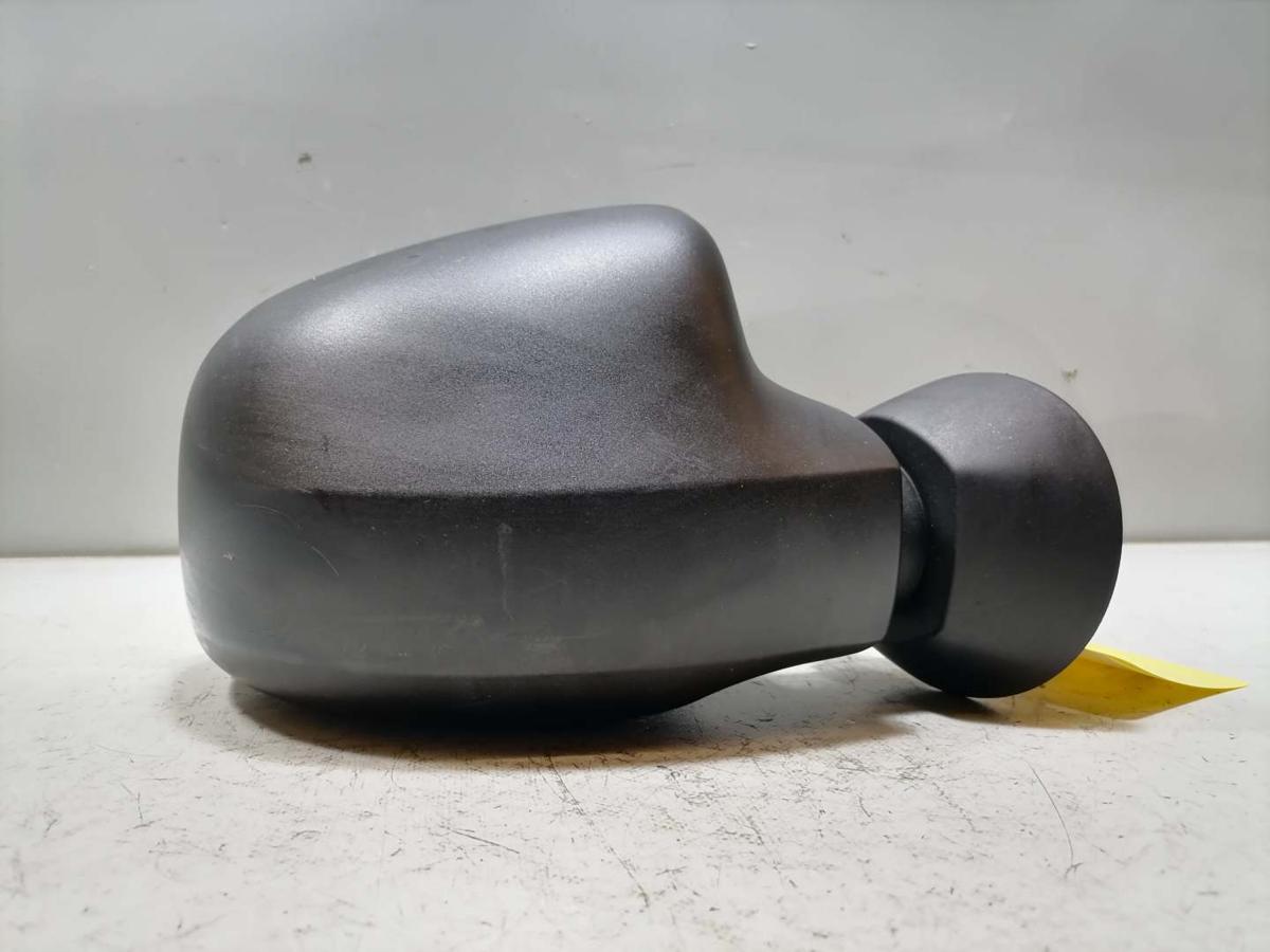 Dacia Sandero SD original Au&szlig;enspiegel rechts manuell schwarz unlackiert BJ09